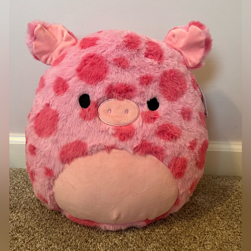 FuzzAMallows Gwendle Pink Pig by Squishmallows